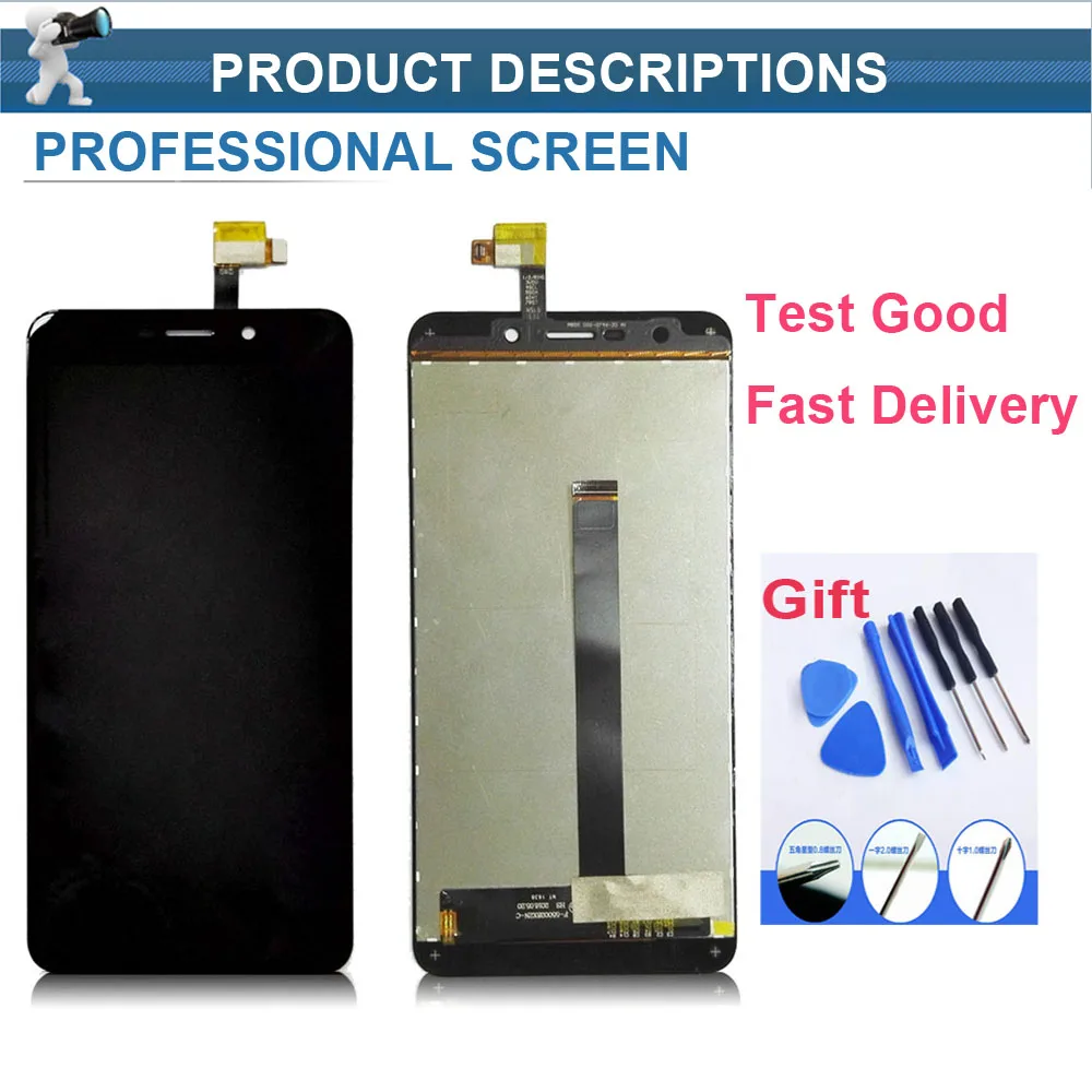 

WEICHENG 5.5inch For Umi Super LCD Display+Touch Screen F-550028X2N-C Screen Digitizer Assembly Replacement +Tools
