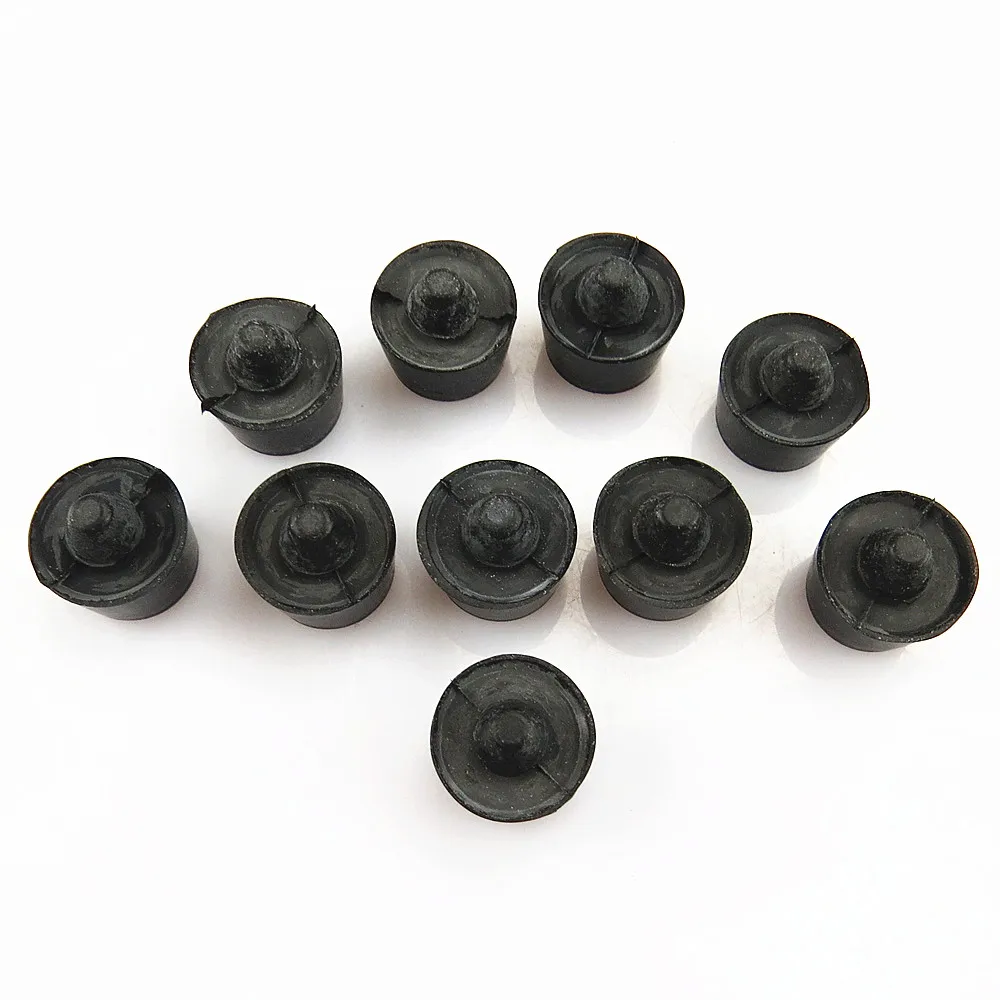 

SCJYRXS 10Pcs Car Door Panel bumper Shockproof Buffer Rubber Stopper For Polo Scirocco Sharan Golf MK5 MK6 1K8 837 529 1K8837529