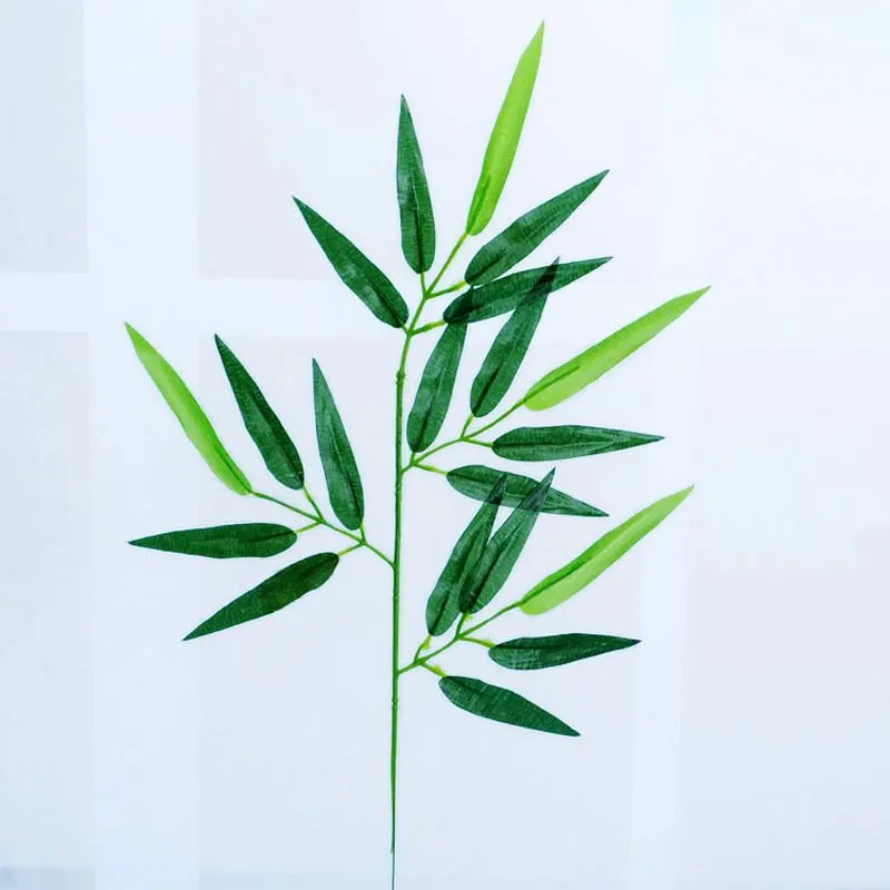 

2PCS/10PCS Artificial Bamboo Leaves Plastic Bamboo Leaves Bridal Home Wedding Decoration Fake Bamboo Sticks Prompt Delivery