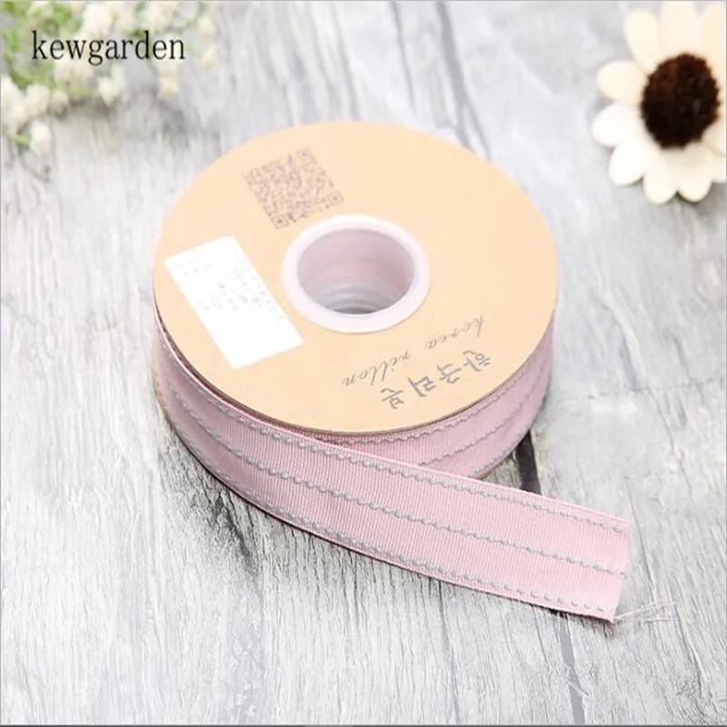 Kewgarden корсажные ленты в горошек 3/8 дюйма 5/8 1 дюйм 1/2 DIY бант атласная лента