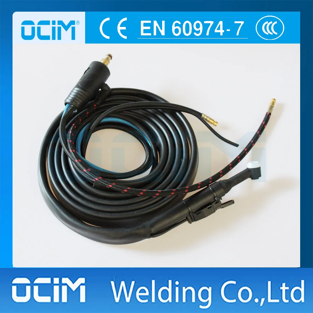 

WP 20F SR20F Water Cooled TIG Welding Torch 8M 250AMPS 70-95 Connector