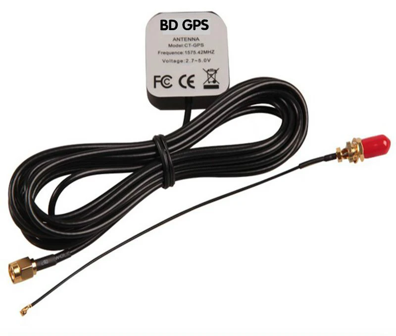 2 шт. BD gps антенны/Beidou gps Active SMA Мужской антенна 2in1 позиционирования для SIM808/SIM7100E/ME909S-120 /ME909U-521/EC21-E/EC25-E