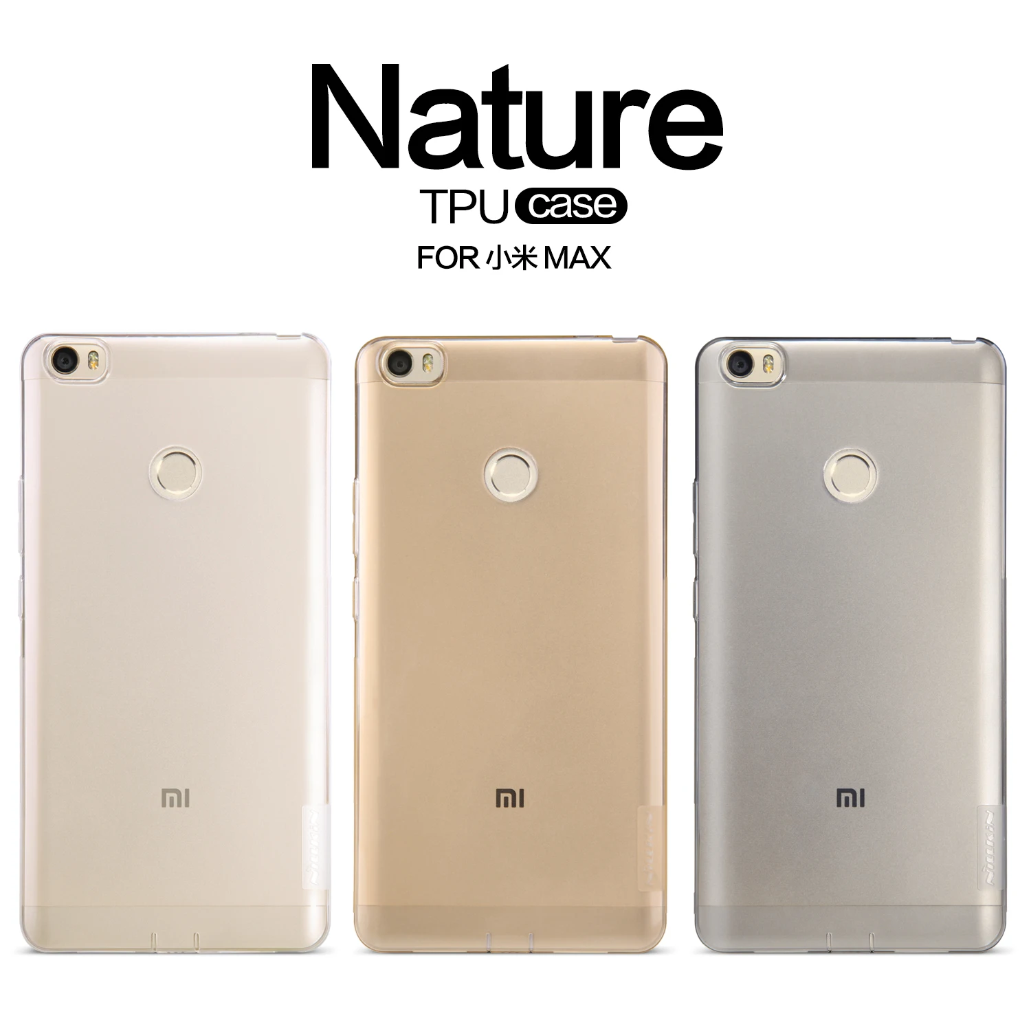 

Original NILLKIN For Xiaomi mi max 6.4'' Case Ultra Thin Slim TPU Case Hight Quality Soft TPU Back Cover For Xiaomi mi max