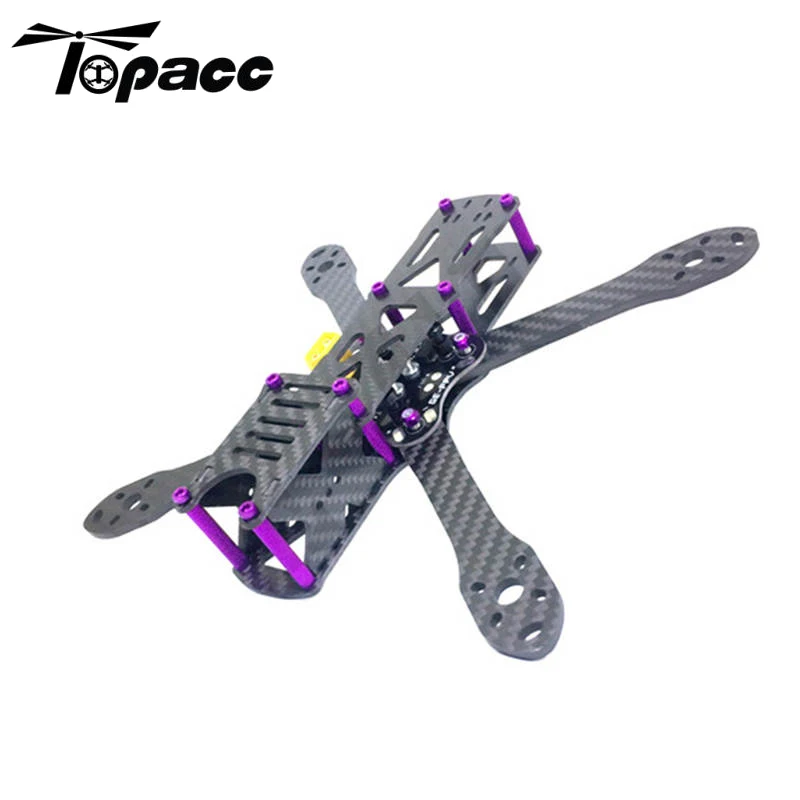 

High Quality GE-5 210mm PDB Board 4mm Arm Thickness Carbon Fiber Frame Kit for FPV Racing Drone RC Multicopter