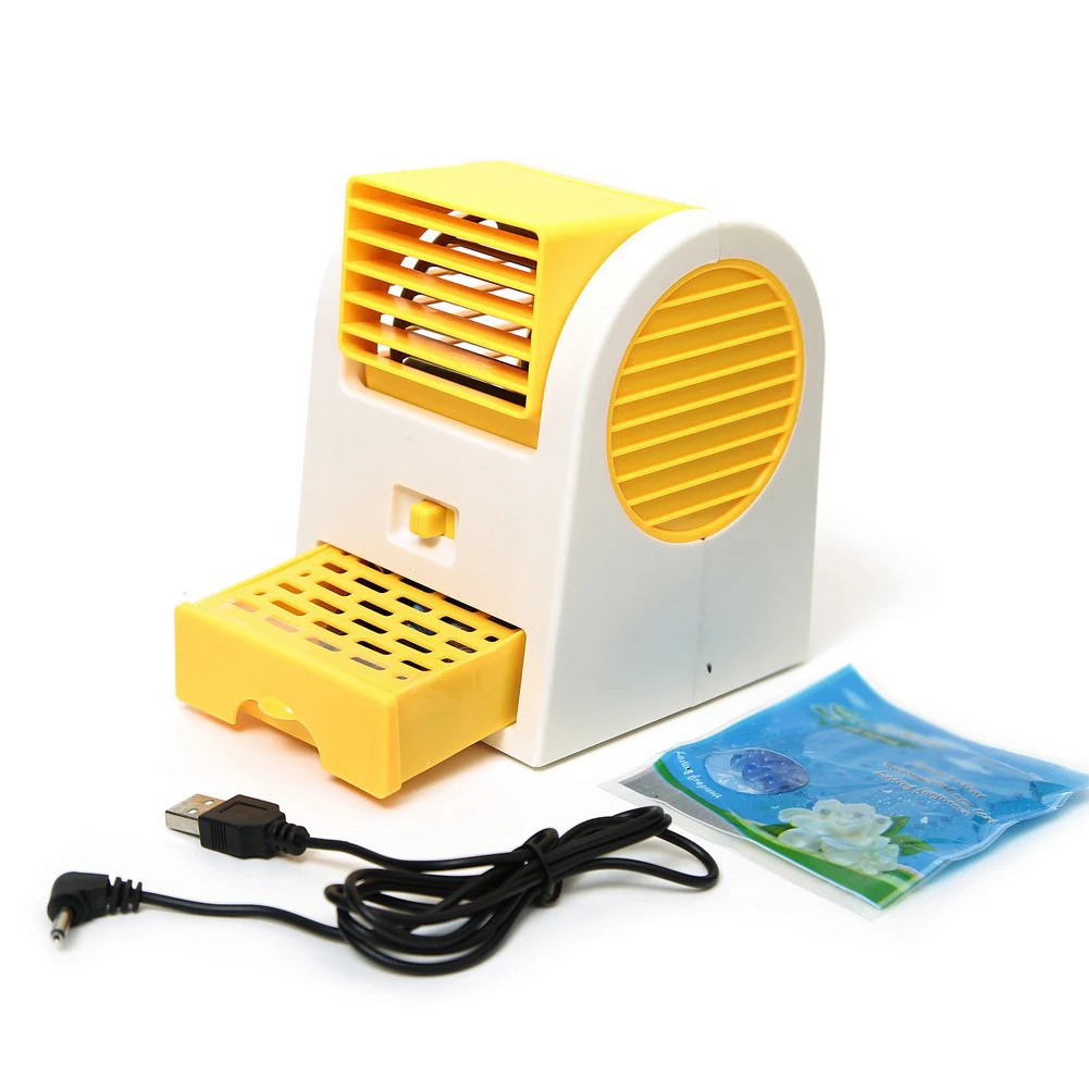 

Adjustable Angles Scented USB Electric Air Conditioning Mini Fan Air Cooler