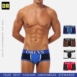 ORLVS мужские боксеры нижнее белье дышащие мужские боксеры нижнее бельё мужские боксеры хлопок удобное нижнее белье гей короткие