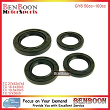 GY6 50cc OIL SEAL SET 4T 139QMB Chinese Scooter Parts ATV Parts Znen Baotian Peace Taotao