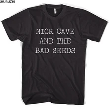 Nick Cave& The Bad Seeds, футболка унисекс, новинка, футболки, Забавные топы, новинка, унисекс, Забавные топы, черный стиль, sbz3239