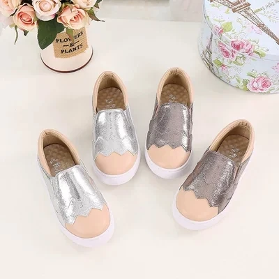 

Children's Sneakers Cute Korean Version of Casual Shoes a Lazy Person Lok Fu Shoes 2019 Spring New