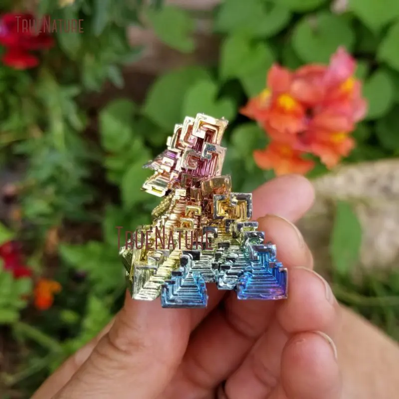 20190412-PM26392-rainbow bismuth crystal bismuth display piece mineral specimen healing crystals_51