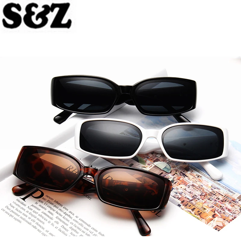 

Retro Square Sunglasses Womens Fashion Vintage Sunglasses Women Mens Classic Style Sun Glasses Small Size Price Sunglasses