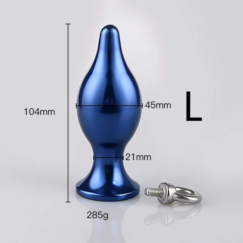 AUEXY-Sextoy-Ring-Anal-Plug-Metal-Stainless-Steel-Big-Butt-Plugs-Ass-Vaginal-Massage-Anale-Sex (3)