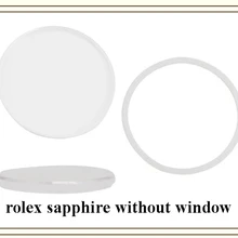 Aftermarket Rlx сапфировое стекло без окна выберите размеры для ремонта часов
