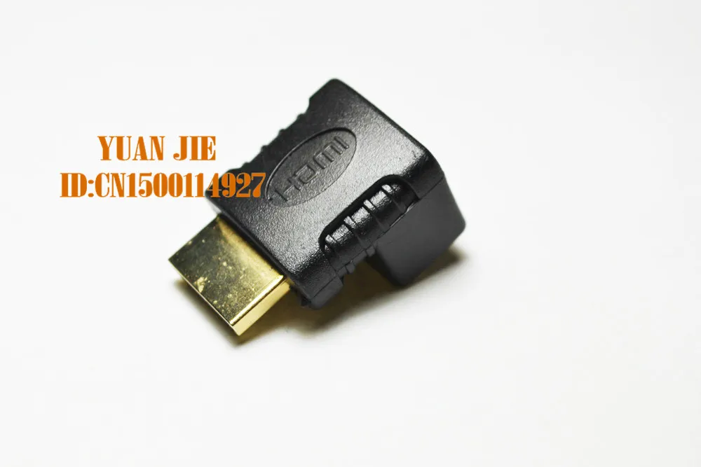 Бесплатная доставка Для HDMI HD ТВ адаптер мать революции 90 градусов угловой шкаф