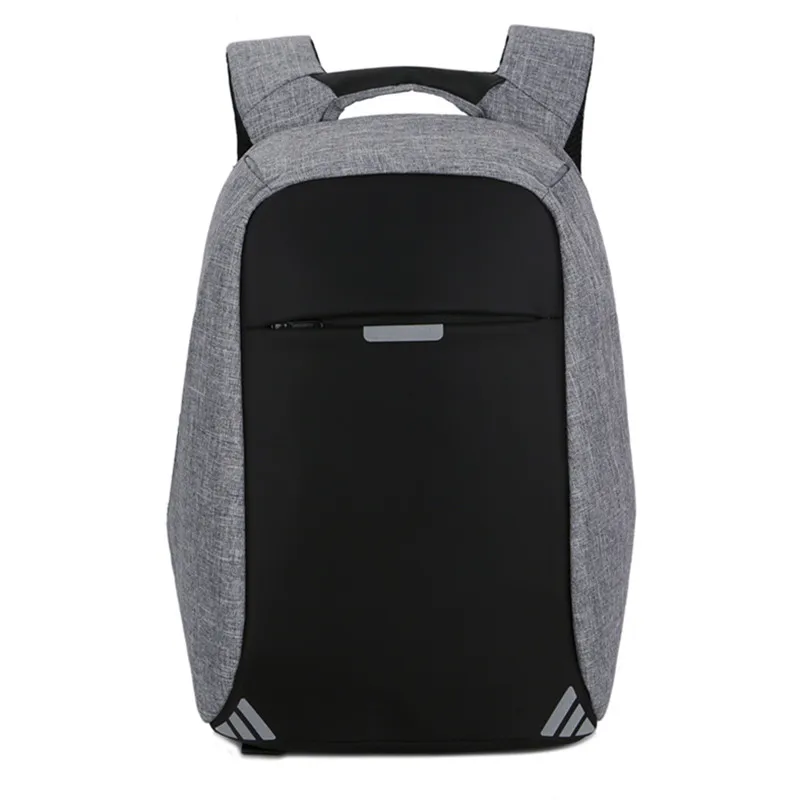 2018 New Double Shoulder Bag Male USB Convenient Charging Backpack Leisure Business Computer Package College Schoolbag | Багаж и сумки
