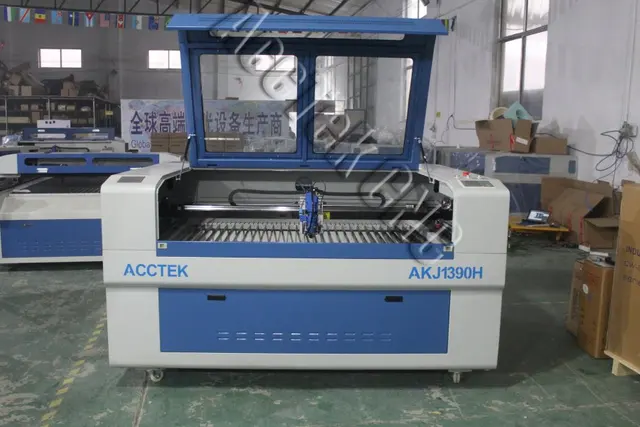 Special Offers CNC laser mixed cutting machine AKJ1390H for steel and nonmetal Special Offers CNC laser mixed cutting machine AKJ1390H for steel and nonmetal
