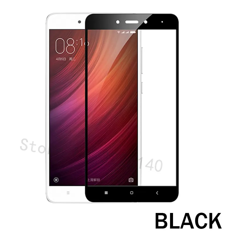 Full Cover Tempered Glass For Xiaomi Redmi 4 4X 4A 4Pro 4 Prime 9H Screen Protector For Redmi Note 4 Pro Note 4X Toughened Film -9