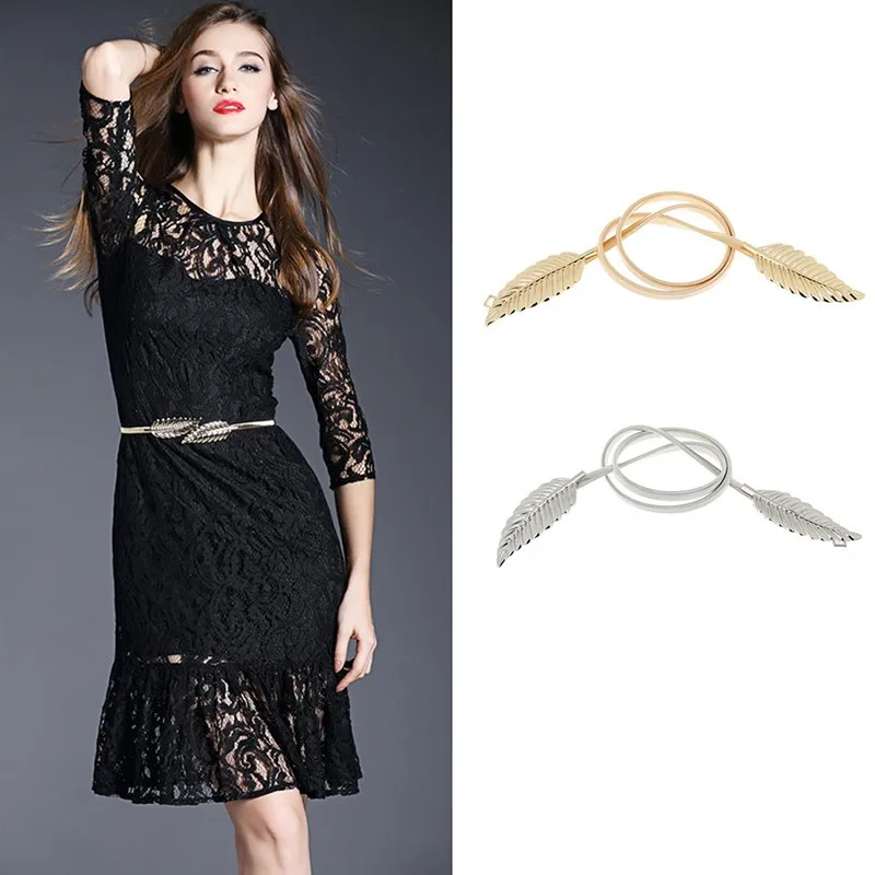 Vintage Women Belt Leaf (1)