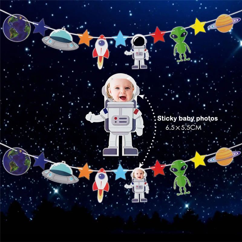 Crafts 2m Gift Wrap Space Planets Ribbon 1/" Wide For Cakes Etc