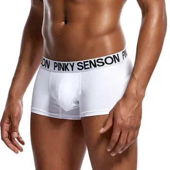 

brand mens boxers cotton sexy men underwear mens underpants male panties shorts U convex pouch for gay B0068