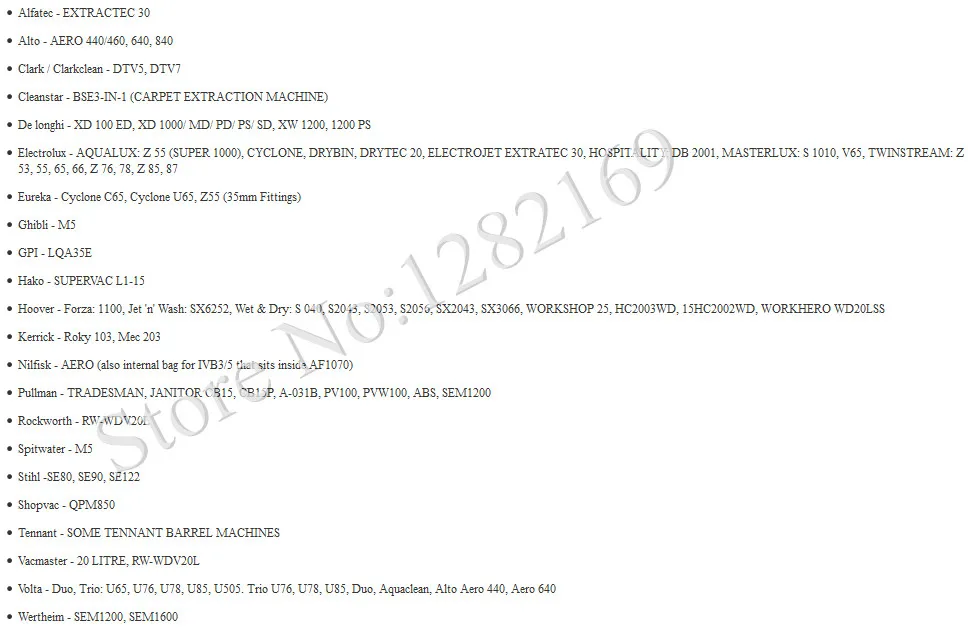peças de eletrodomésticos