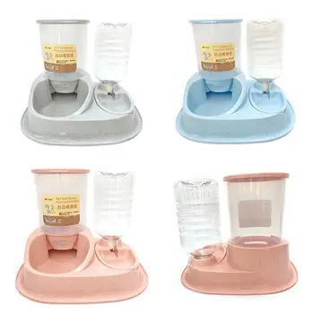 

LanLan Pet Automatic Feeding Bowl Drinking Fountain for Dog Cat Supplies