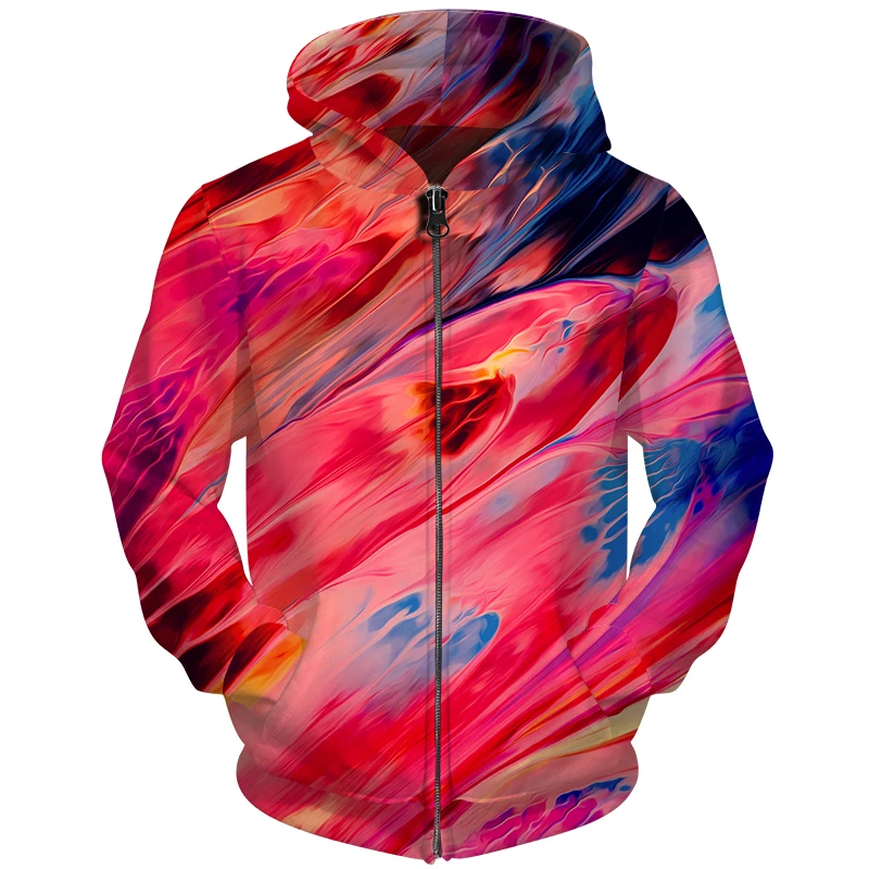 

Cloudstyle Milky Printed Men Zipper Hoodie 3D Galaxy Space Sweatshirts Fashion Design Hooded Nebula Jaxkwt Zip Up Hoodies Tops