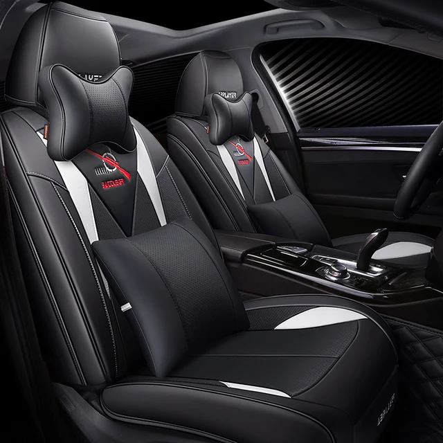 For Acura ZDX MDX ILX TLX 3D Car Seat Cover(Front+Rear) Back Cover