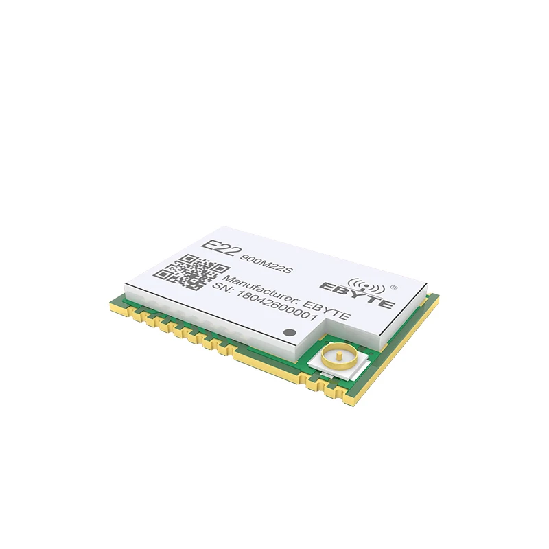 Беспроводной приемопередатчик LORAWAN SX1262 LoRa TCXO E22 900M22S SPI 868 МГц SMD 915 ebyte приемник