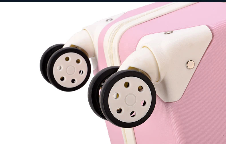 Багаж 2" 22" 2" 26" дюймов женский Жесткий Ретро багаж на колёсиках набор багаж на колесиках с косметичкой винтажный чемодан для девочек