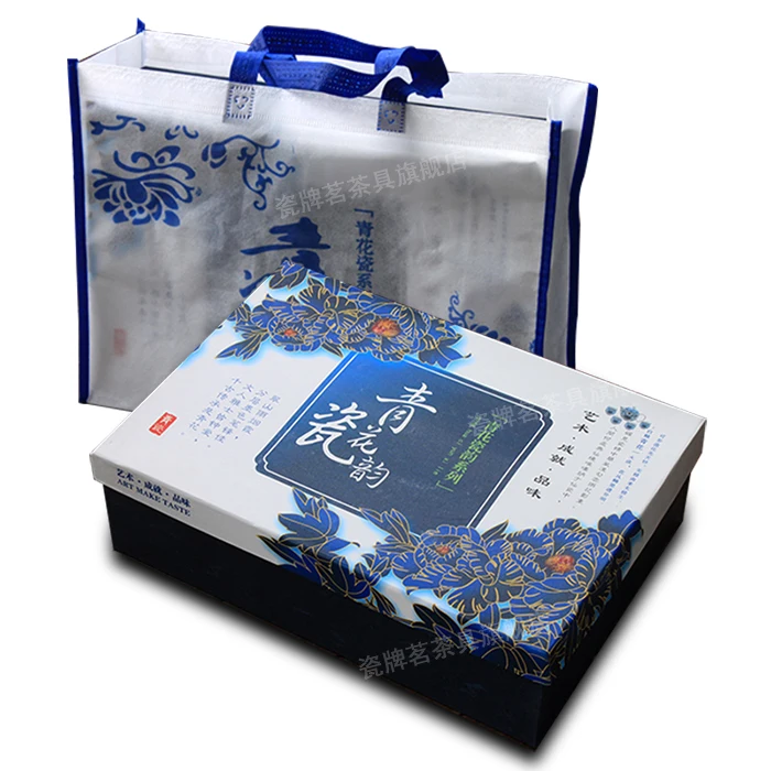 Новый Керамика чайный набор кунг фу В комплект входит 1 gaiwan + ярмарка чашки 7