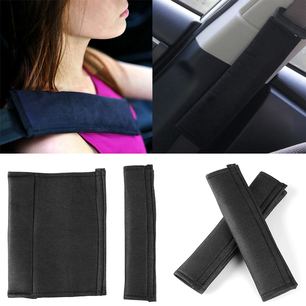 Car Seat Belt Pads Harness Safety Shoulder Strap Back Pack Cushion Cover J 