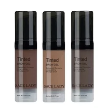 Гель для бровей оттенок жидкая натуральная легко носить Водонепроницаемый корректор для бровей тени крем для век 3 цвета