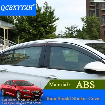 

QCBXYYXH For Buick Regal Opel Insignia 2017 2018 Sedan Car Window Visor Sun Rain Shade Rainproof Blades Visor Awnings Shelters