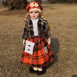 Лидер продаж 41 см Европейский Стиль Виктория Стиль России Керамика Классическая кукла благородный фарфор куклы Высокое качество игрушка в