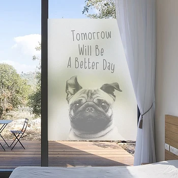 

Electrostatic matte back to the plastic window bathroom bathroom waterproof sunscreen glass foil transparent opaque stickers