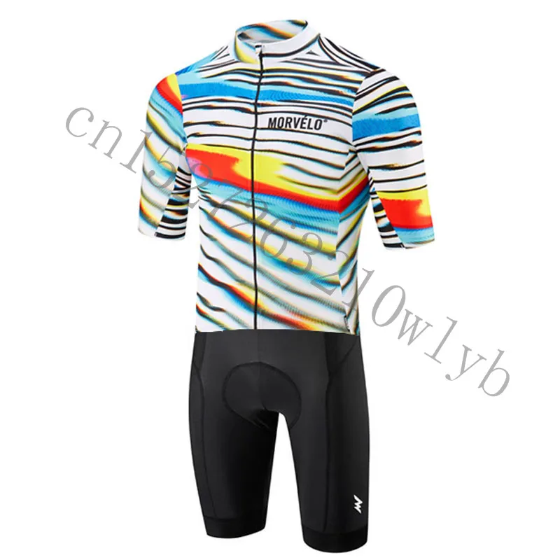 21 стиль Горячая Morvelo ropa ciclismo летняя новая КОМАНДА триатлон, Велоспорт Skinsuit Ciclismo Hombre короткий рукав MTB велосипедная одежда - Цвет: 8