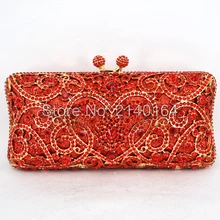 Роскошный Кристальный клатч для женщин, красный клатч, вечерняя сумочка, Кристальный кошелек, стиль, вечерние сумки 88249