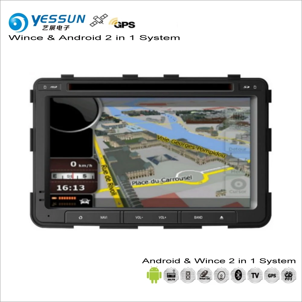 

YESSUN For SsangYong Rexton 2006~2017 - Car Android Radio CD DVD Player GPS Navi Map Navigation Audio Video Stereo S160 System