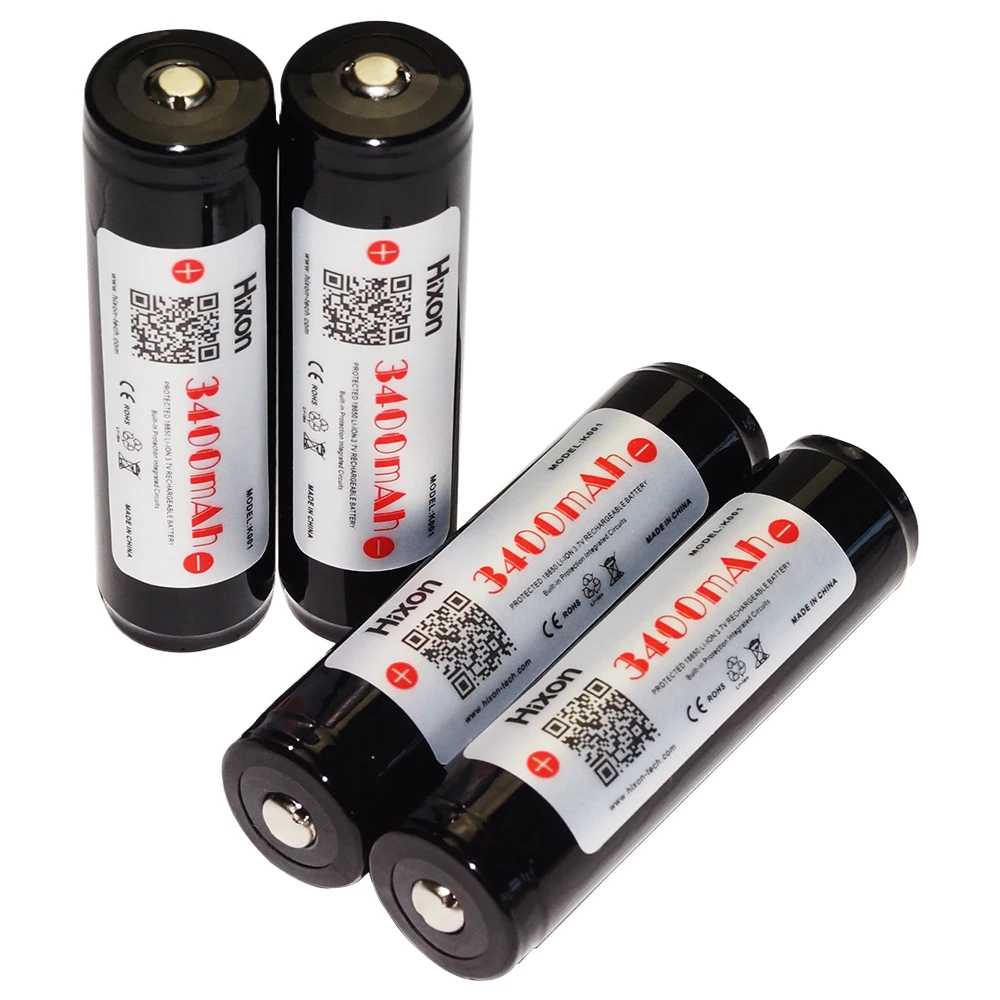 Hixon Protected Panasonic NCR18650B 3400mAh Rechargeable Li-ion Battery With PCB Hixon Protected Panasonic NCR18650B 3400mAh Rechargeable Li-ion Battery With PCB