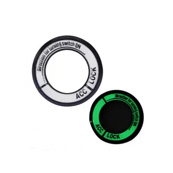 

Luminous Key Ignition Engine Start Switch Ring Cover Trim Fit For Cruze Excelle GT/XT Encore Car Styling Car Stickers