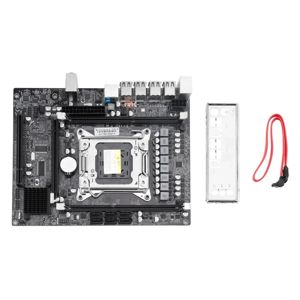 

Desktop Practical X79Computer Mainboard Motherboard CPU Socket LGA 2011 Memory Type DDR3 1866MHz 1600MHz 1333MHz