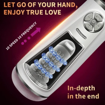 Automatic Thrusting Piston Male Masturbation Cup TPE Vagina Oral Pussy Licking Vibrator Blowjob Sucking Sex Toy For Men Sex Shop 4