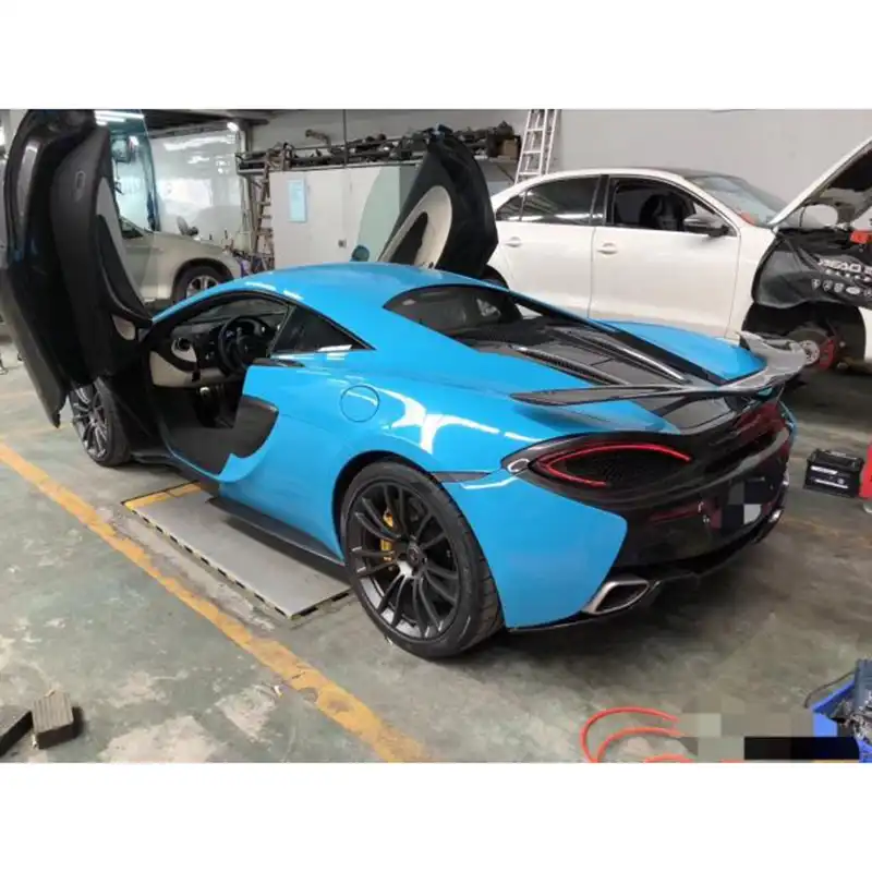 For McLaren 570S 540C 570GT NOVITEC Style real Carbon Fiber Rear Wing