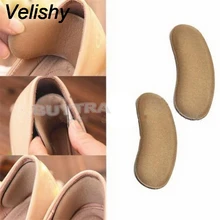 Velishy 5 пар липкая Тканевая обувь на заднем каблуке стельки подушки для обуви подушечный вкладыш Ручки Губка через пол ярда толстый коврик