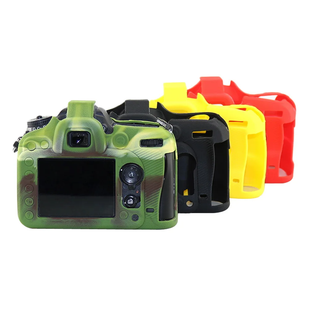 Красивый мягкий силиконовый чехол для камеры Nikon D7200 D7100 D3400 D5500 D5600 | Электроника