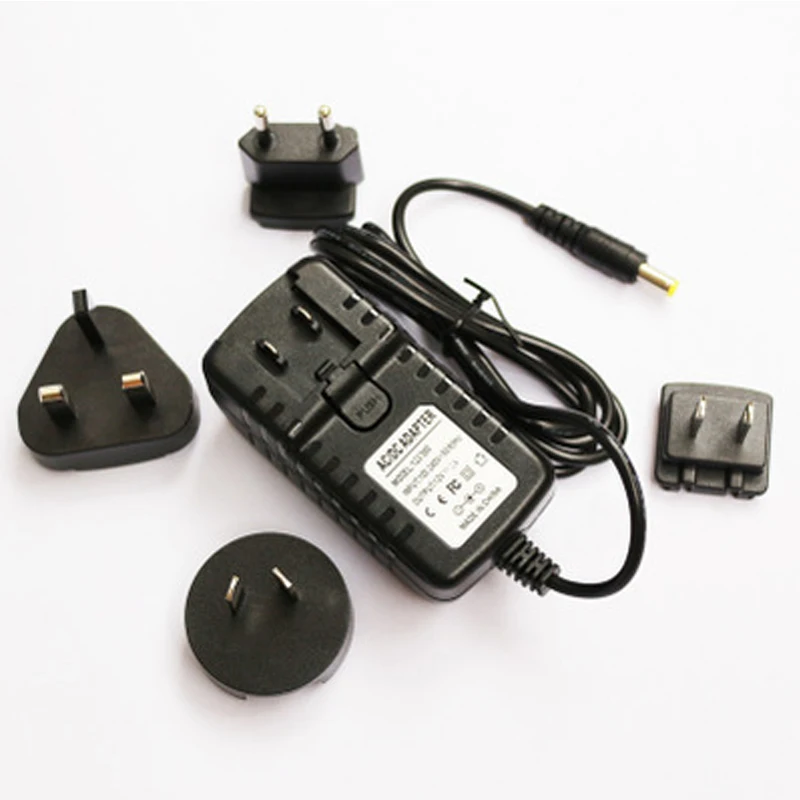 

110V 220V lighting transformer 36W 12V multi-function converter AC / DC adapter switching power supply With 4 plug connector