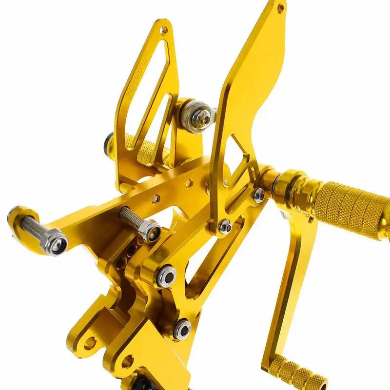 Регулируемые подножки педали Rearset подножка сзади набор для YAMAHA YZF R6 YZFR6 2003-2005