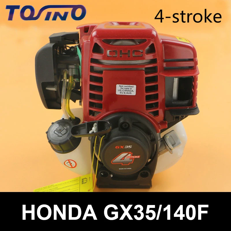Best  Free shipping 4 stroke GX31/GX35 139/140/139FA/40-5 engine four stroke Gasoline engine for brush cu