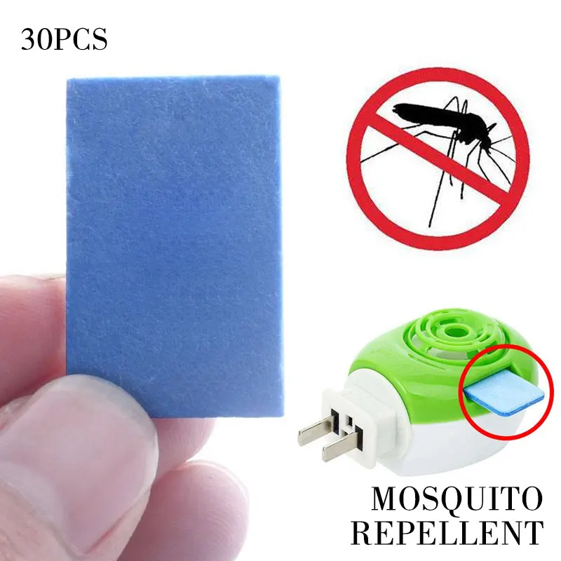 

Mosquito Repellent Tablet Healthy 30PCS Home Repellent Tablets Mosquitoes 3.5*2.2*0.2cm Convenient Pest Repeller Flies Safety